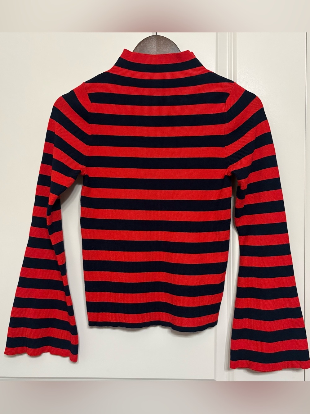 Anthropologie Maeve The Arlowe Bell-sleeve Sweater